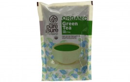Pure & Sure Organic Green Tea   Pack  250 grams